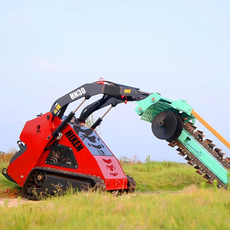 HIXEN mini skid steer loader