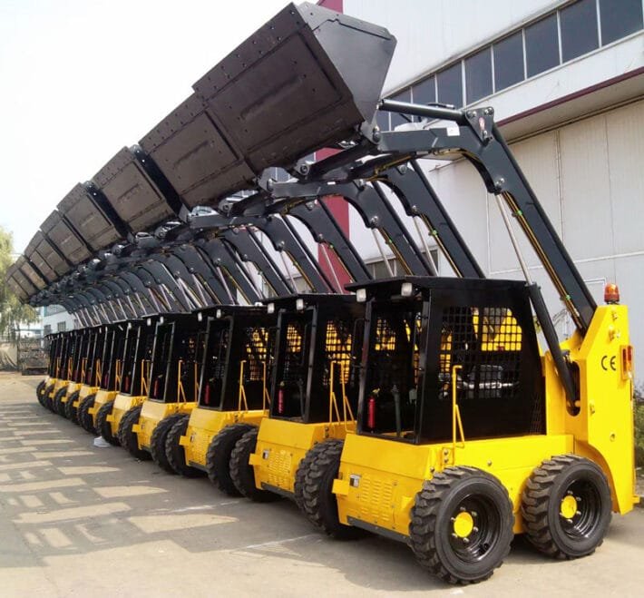 Hixen-skid-steer-loader-factory