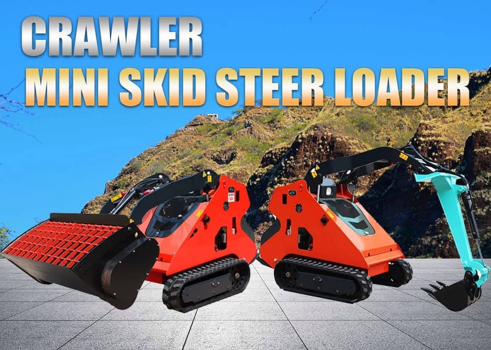 HIXEN Tracked Mini Skid Steer Loader manufacturer