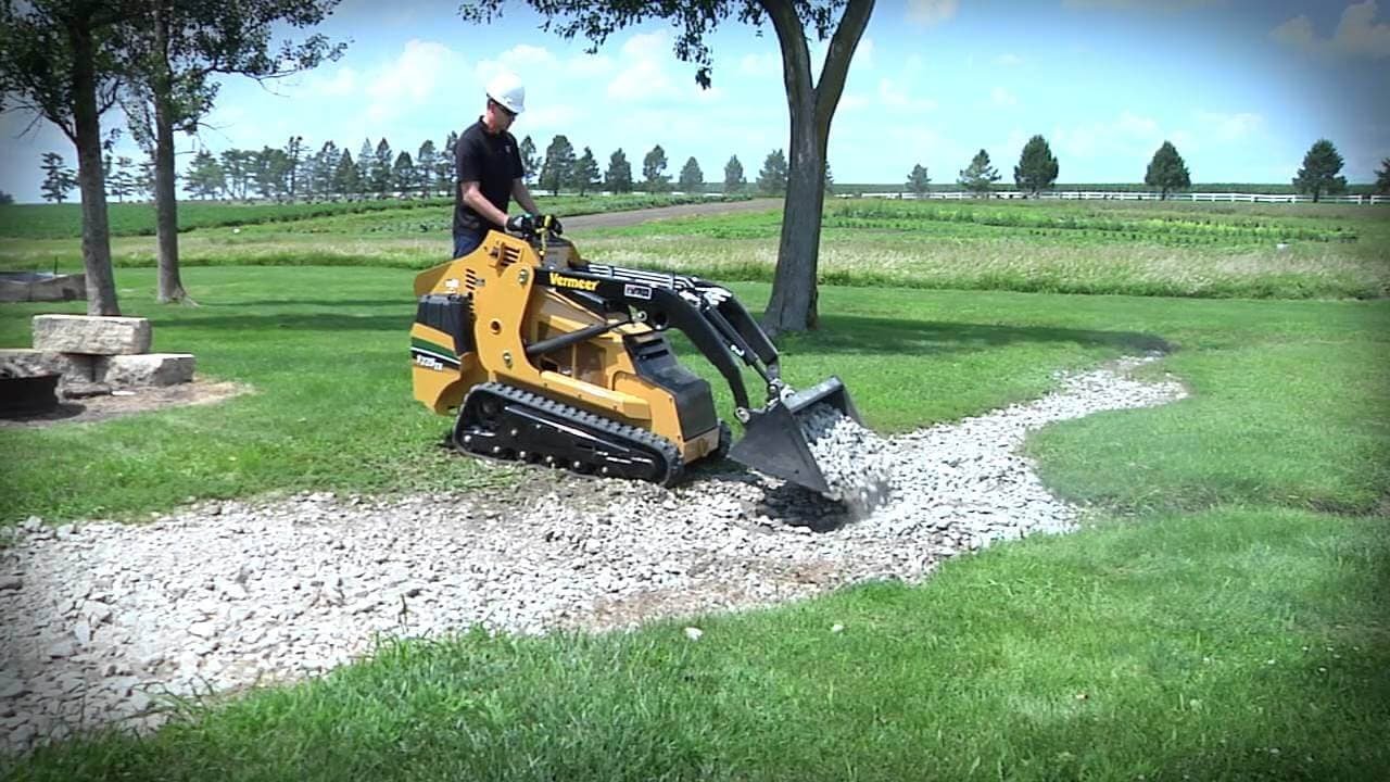 Image showing Applications Of Skid Steer Loaders in landscaping