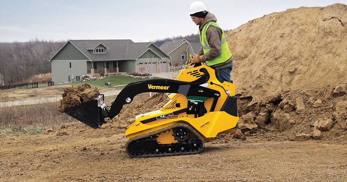 compact mini loader