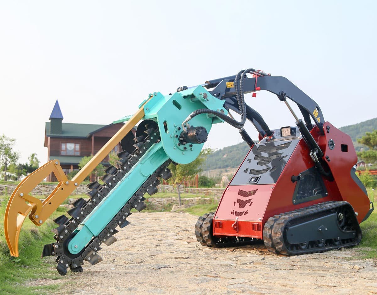 mini skid steer loader applications