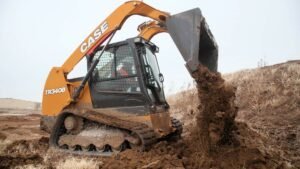 small crawler skid steer loader